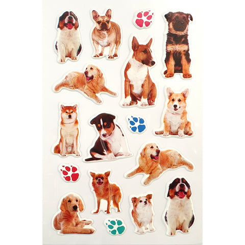 3DP-PUPPIES-R - Tim The Toyman Puppies stickers