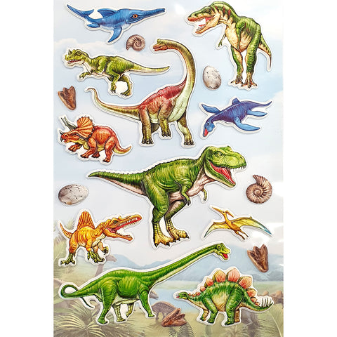 3DP-DINO - Tim The Toyman Dinosaur Stickers