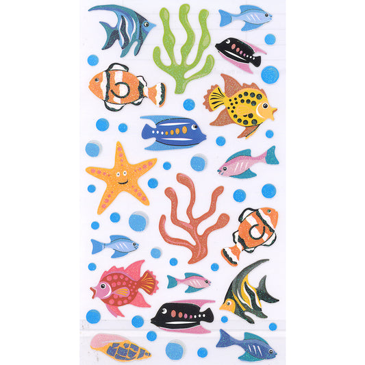 LKFISH-R - Tim The Toyman Fish Stickers