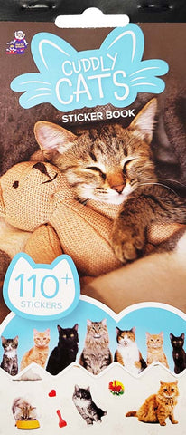 SSBK-CUDDLY CATS-R - Cuddly Cats Sticker Book
