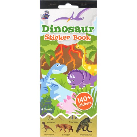SSBK-DINO-R - Tim The Toyman Dinosaurs Sticker Book