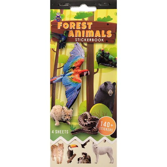 SSBK-FOREST ANIMALS-R - Tim The Toyman Forest Animals Sticker Book