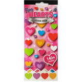 SSBK-HEARTS-R - Tim The Toyman Hearts Sticker Book