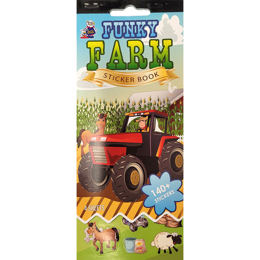 SSBK-FUNKY FARM-R - Tim The Toyman Funky Farm sticker Book